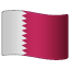 flag: Qatar on platform Whatsapp