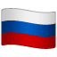 flag: Russia on platform Whatsapp