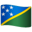 flag: Solomon Islands on platform Whatsapp