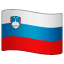 flag: Slovenia on platform Whatsapp
