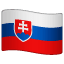 flag: Slovakia on platform Whatsapp