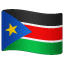 flag: South Sudan on platform Whatsapp