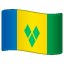 flag: St. Vincent & Grenadines on platform Whatsapp