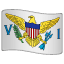 flag: U.S. Virgin Islands on platform Whatsapp