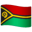 flag: Vanuatu on platform Whatsapp