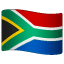 flag: South Africa on platform Whatsapp