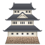 Japanese castle on platform Whatsapp