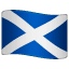 flag: Scotland on platform Whatsapp