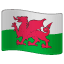 flag: Wales on platform Whatsapp