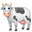 cow on platform Whatsapp