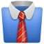necktie on platform Whatsapp