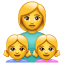 👩‍👧‍👧