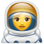 woman astronaut on platform Whatsapp