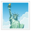 Statue of Liberty on platform Whatsapp