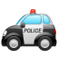 police car on platform Whatsapp