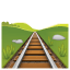 railway track on platform Whatsapp