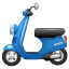 motor scooter on platform Whatsapp