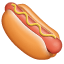 hotdog on platform Whatsapp