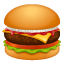 hamburger on platform Whatsapp