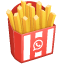 fries on platform Whatsapp
