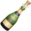 champagne on platform Whatsapp