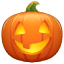 jack o lantern on platform Whatsapp