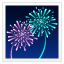 fireworks on platform Whatsapp