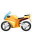 racing motorcycle on platform Whatsapp