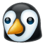 penguin on platform Whatsapp