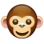monkey face on platform Whatsapp