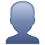 bust in silhouette on platform Whatsapp