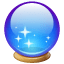 crystal ball on platform Whatsapp
