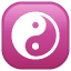 yin yang on platform Whatsapp