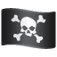 pirate flag on platform Whatsapp