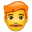 man: red hair on platform Whatsapp