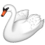 swan on platform Whatsapp