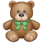 teddy bear on platform Whatsapp