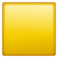 yellow square on platform Whatsapp