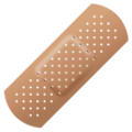 adhesive bandage on platform Whatsapp