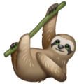 sloth on platform Whatsapp