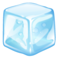 ice cube on platform Whatsapp