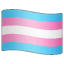 transgender flag on platform Whatsapp