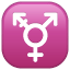 transgender symbol on platform Whatsapp